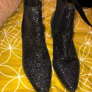 Glitter booties
